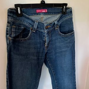 Levis 504 Tilted